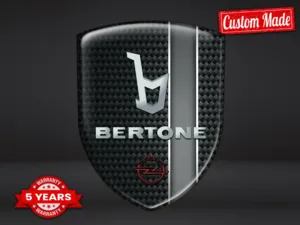 Bertone Autoaufkleber Luxus Anpassbar Minimalistisch